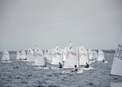 Regatas del Sudamericano Optimist 2025